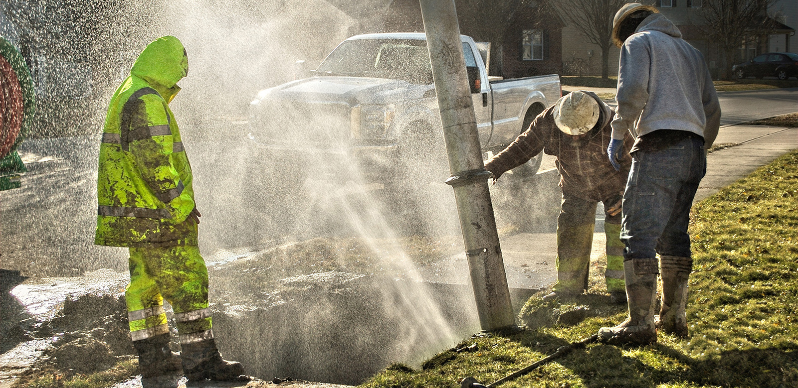 Arlington County VA Water Line Repair